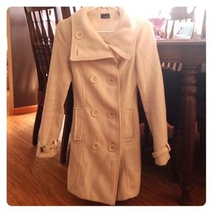 Bardot brand cream coat