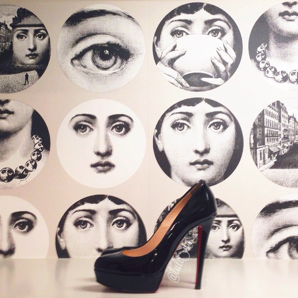 Christian Louboutin Shoes - 🎉Poshfest Sale🎉Louboutin Black Patent Pumps 37.5