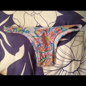 Paisley Brazilian bikini bottoms