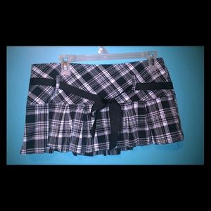 Lipsy schoolgirl mini skirt