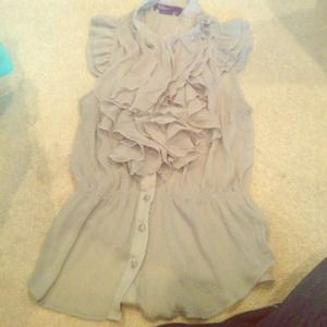 Dressy sleeveless tank too size XL