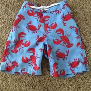 2T Janie and Jack swimtrunks