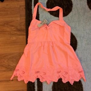 AEO halter top-Nwt tangerine