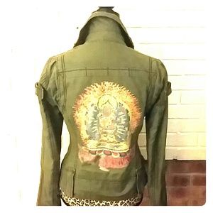 True Religion Military Jacket