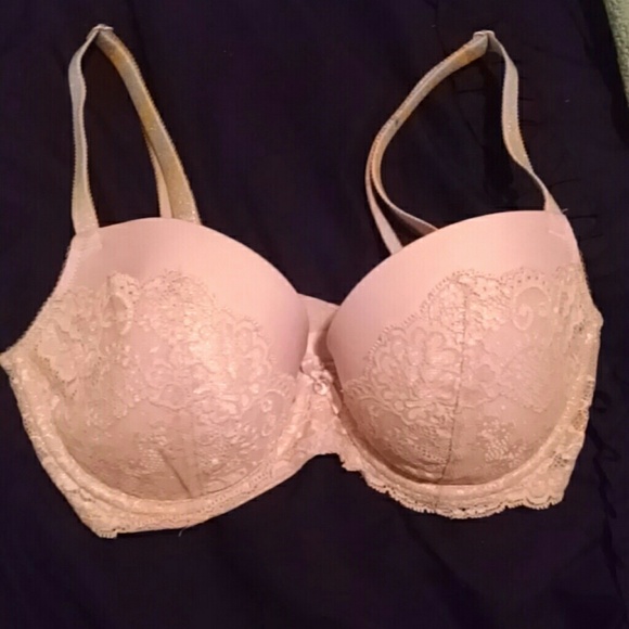 Demi light pink with nude lace bra - Picture 1 of 1