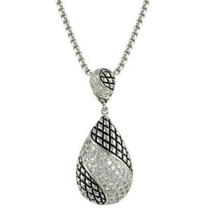 Antique Tear Drop Necklace