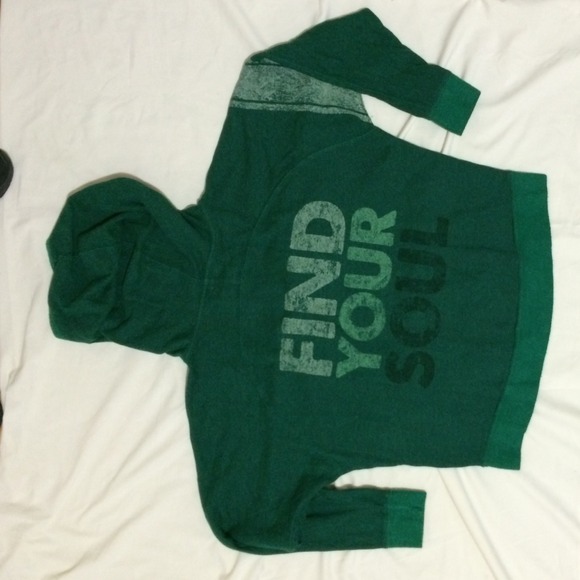 Soulcycle NEW grass green zip up, GYPSY size m