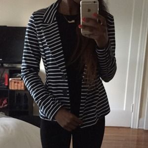 Striped Blazer