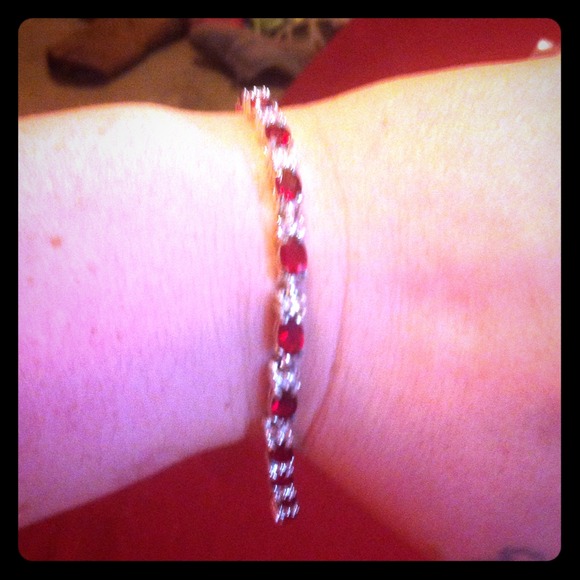 Diamond and Ruby Bracelet