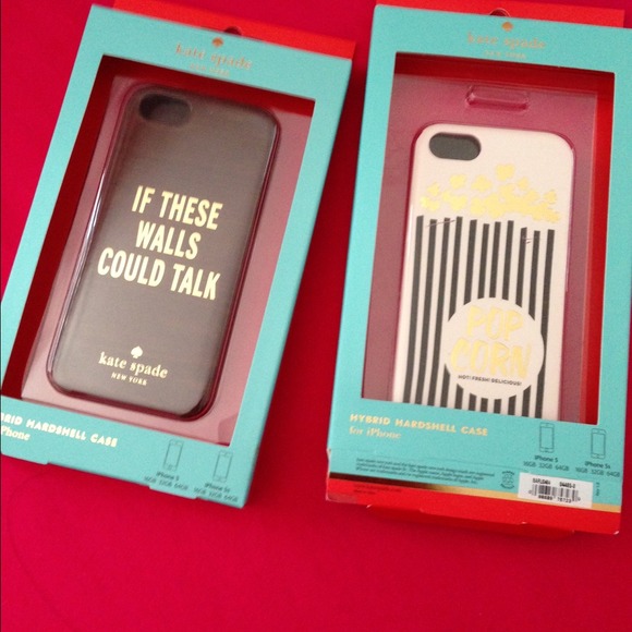 •• BUNDLE •• Authentic Kate Spade iphone 5 cases!