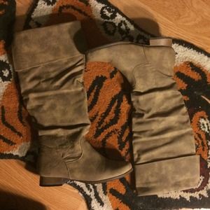 Cathy Jean Camo Inspired Boots