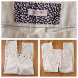 J. Crew Bootcut Cream Cords 💖