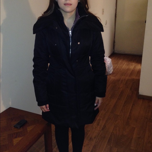 Jessica Simpson black winter coat