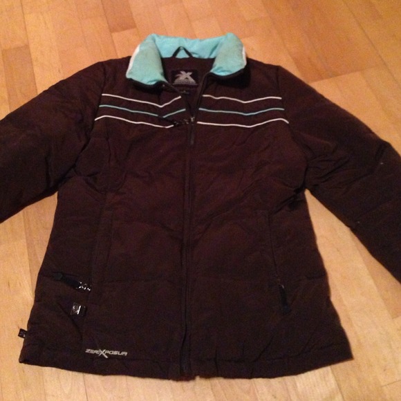 Brown winter coat