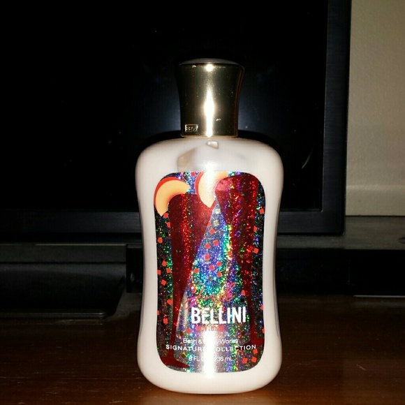55 off other bath body works nwt jingle bellini body lotion poshmark jingle bellini bath and body works