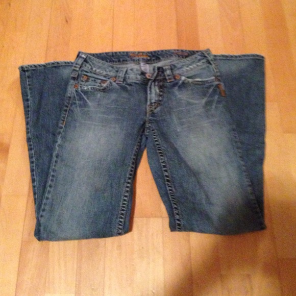 Silver jeans