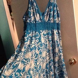 Turquoise Sun Dress