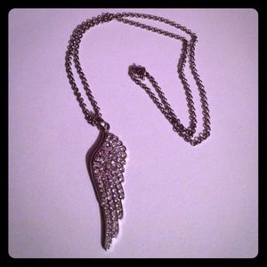Angel wing necklace