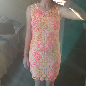 **Final Price Reduction** Neon Lilly sheath