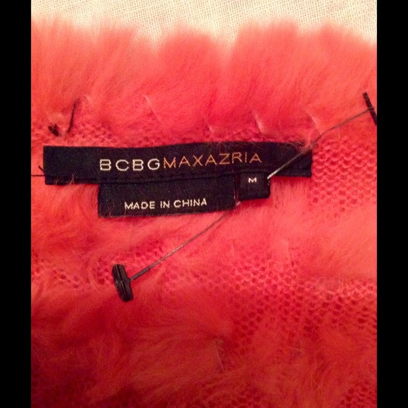 BCBG Red Fur🌺Bundled🌺🌺 - Picture 3 of 3