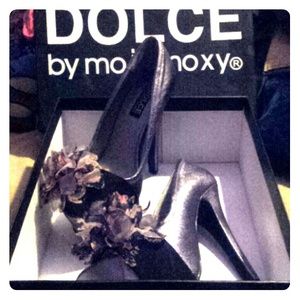 Isadora pewter leather 7.5