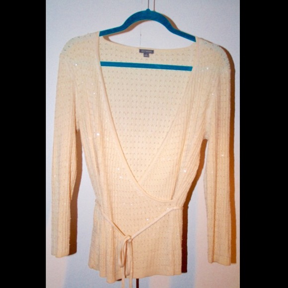 Ann Taylor beaded sweater