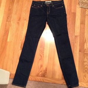 Jbrand boot cut dark jeans