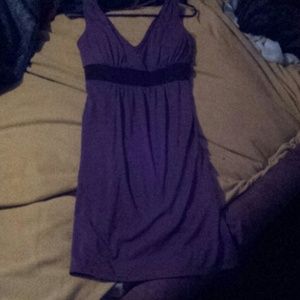 Purple dress