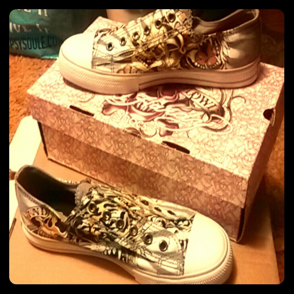 Brand new Ed Hardy sneakers