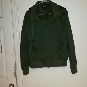 Olive green jacket