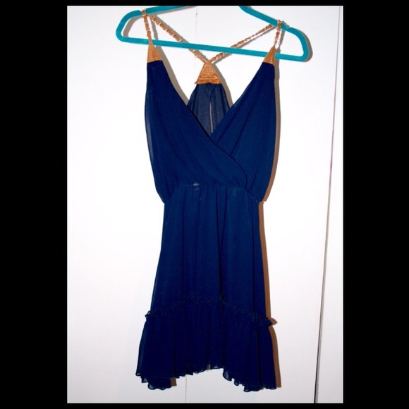Cute Navy Blue Dress 👗