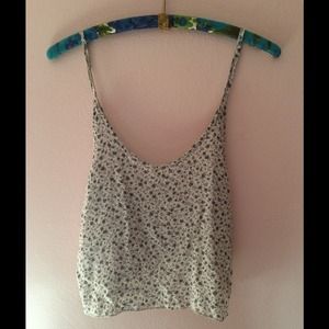 Brandy Melville Floral Arika Tank