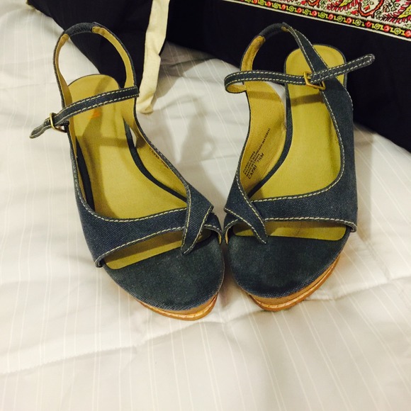Cutest Denim Sandals.