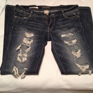Boot cut jeans