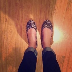 Lucky Brand Leopard Emmie Flats