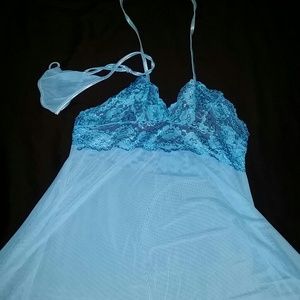 SALE Light blue lingerie