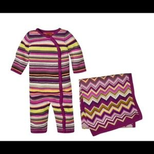 Missoni for Target baby blanket