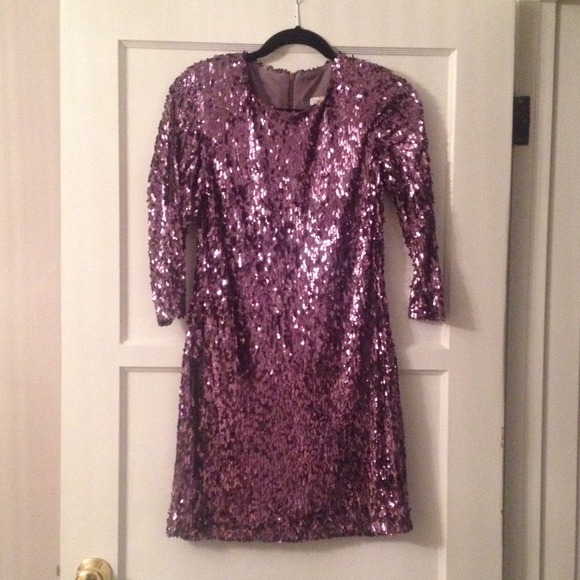 ✨GORGEOUS purple sequin dress✨