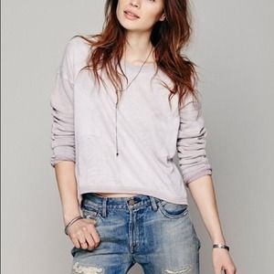 Free People Fleur De Lis Pullover