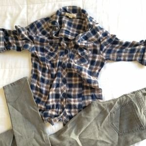 Flannel top