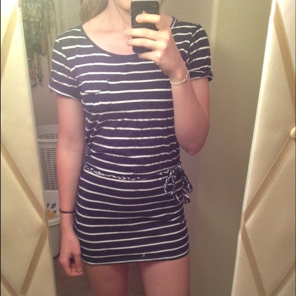 Nautical Striped Dress