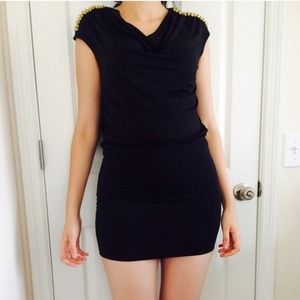Forever21 Studded Black Dress