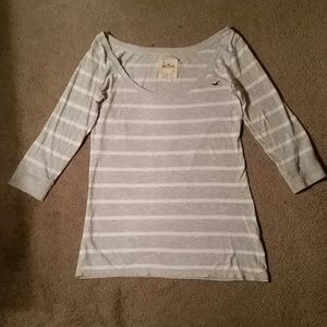 Hollister 3/4 Sleeve Shirt