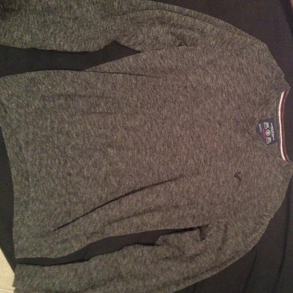 Mens American eagle heather-grey sweater