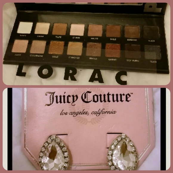 Juicy Couture Jewelry - Makeup & Earings Bundle