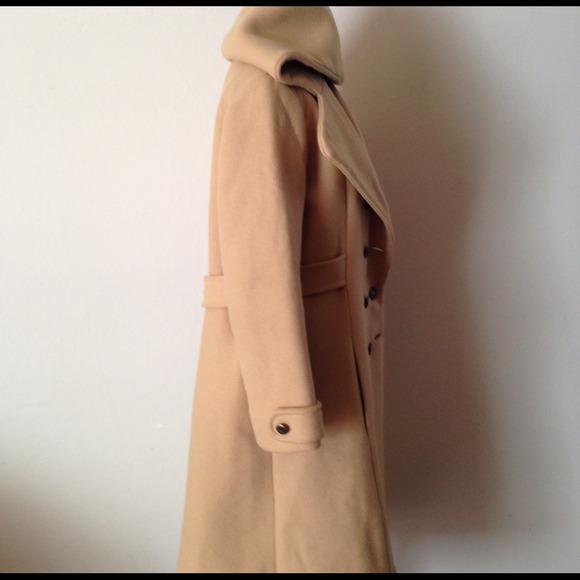 Vintage camel trench coat - Picture 3 of 4