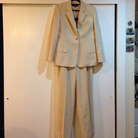Kasper Tan suit