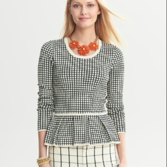*ON HOLD* Banana Republic Peplum Sweater