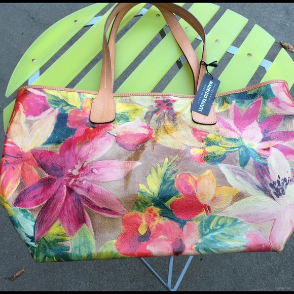 Beautiful Maurizio Taiuti genuine leather bag