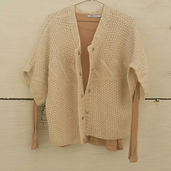 H&M Creme Alpaca Blend Sweater